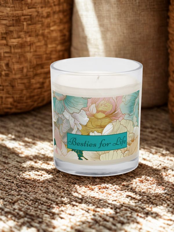 Besties for life Soy candle product image (1)