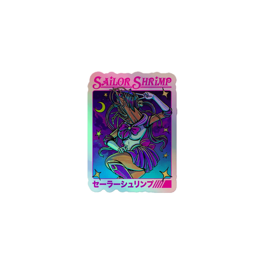 Holo Sailor Shrimp Sticker product image (1)