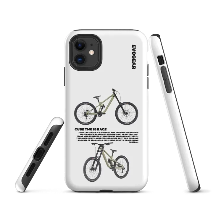 White Two15 Race iPhone Case product image (1)