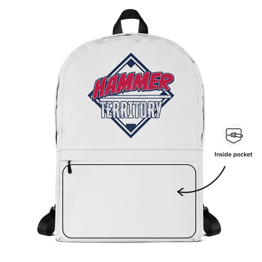 White Backpack product image (2)