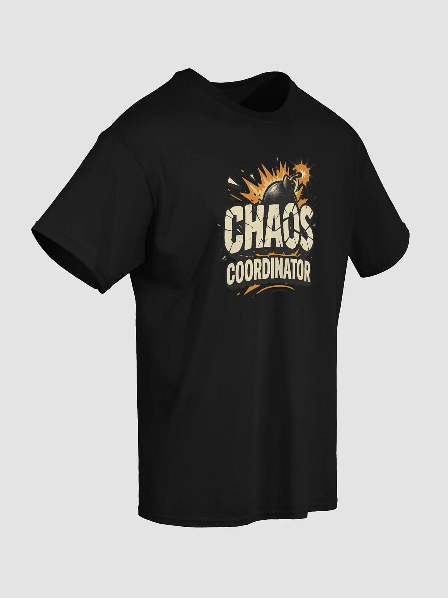 Chaos Coordinator Exploding Font T-Shirt – Funny Sarcastic Tee product image (5)