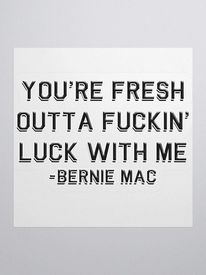 Bernie Sticker product image (1)
