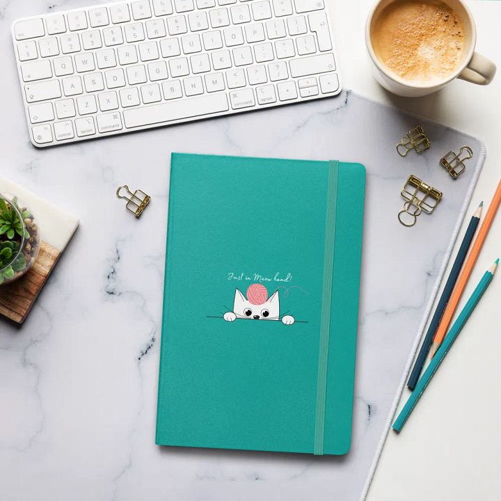 Just in Meow Head Notebook! product image (2)