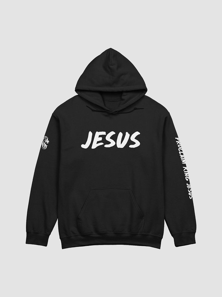 Jesus Hoodie (Black) product image (1)