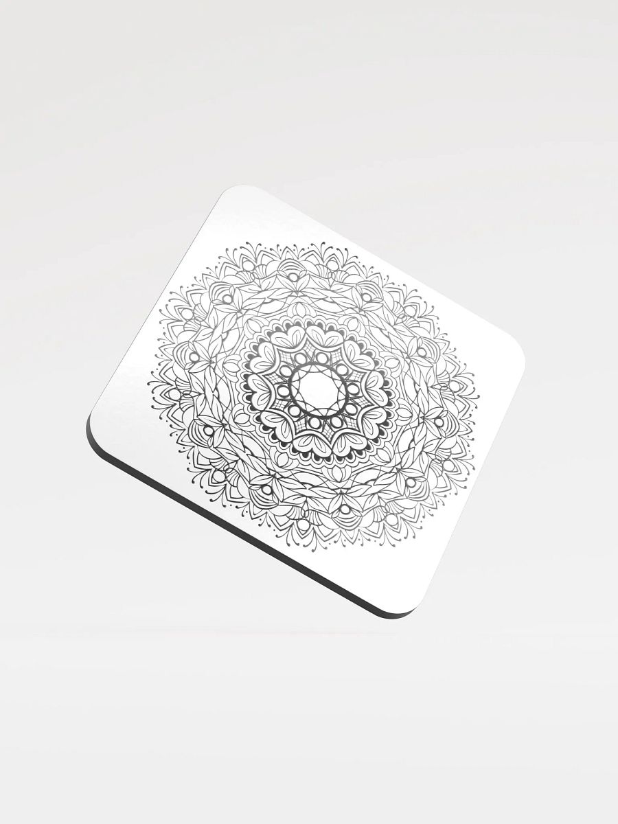 Mandala Monochrome Coaster Set product image (1)