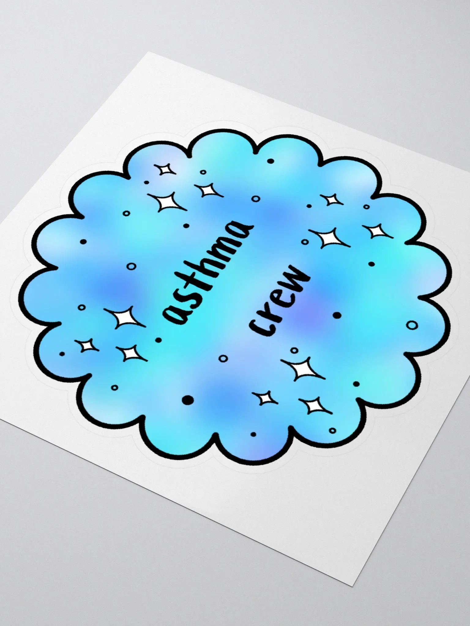 Asthma Crew Sticker product image (3)