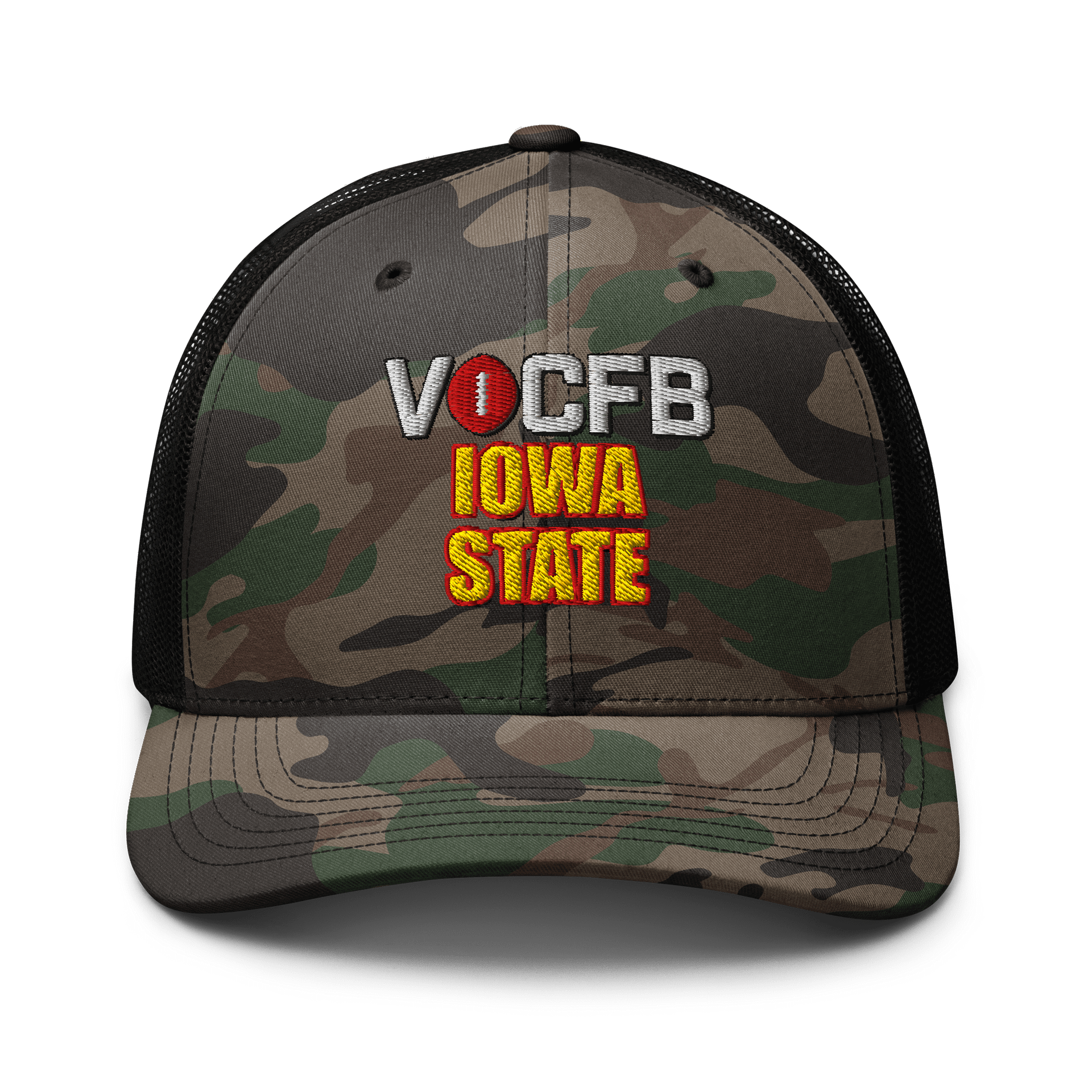 Iowa State VOCFB Camo Trucker Hat product image (1)