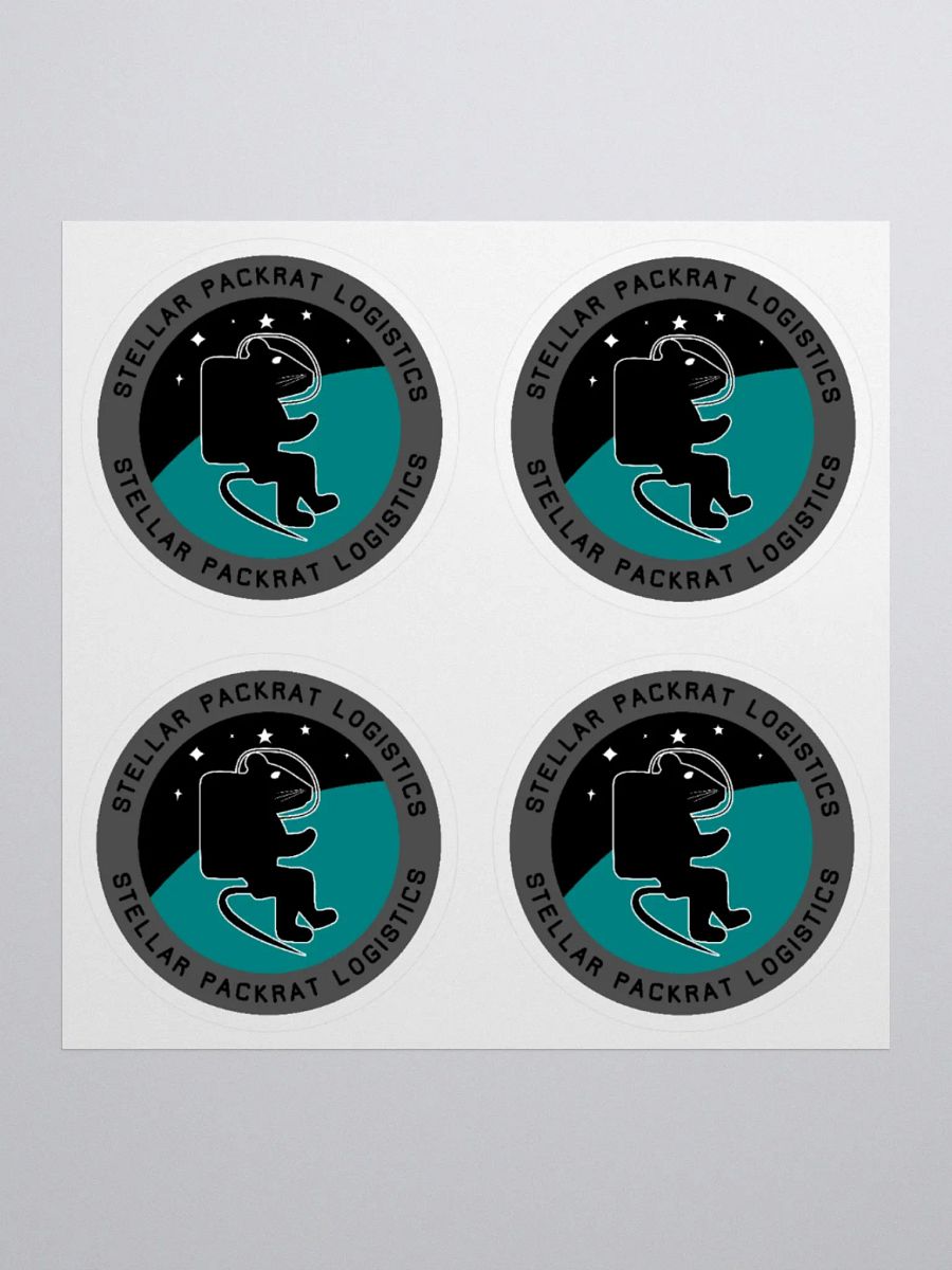 Stellar Packrat Logistics x 4 stickers product image (2)