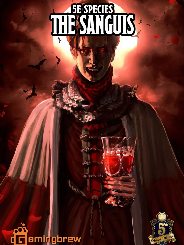 Sanguis | 5E Species product image (1)