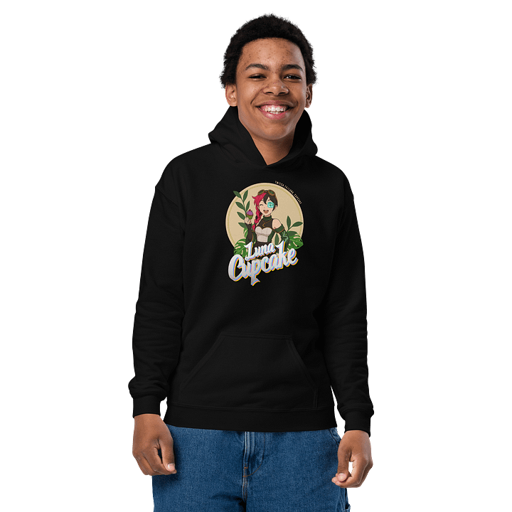 SolarPunk Luna Cupcake Youth Hoodie product image (5)