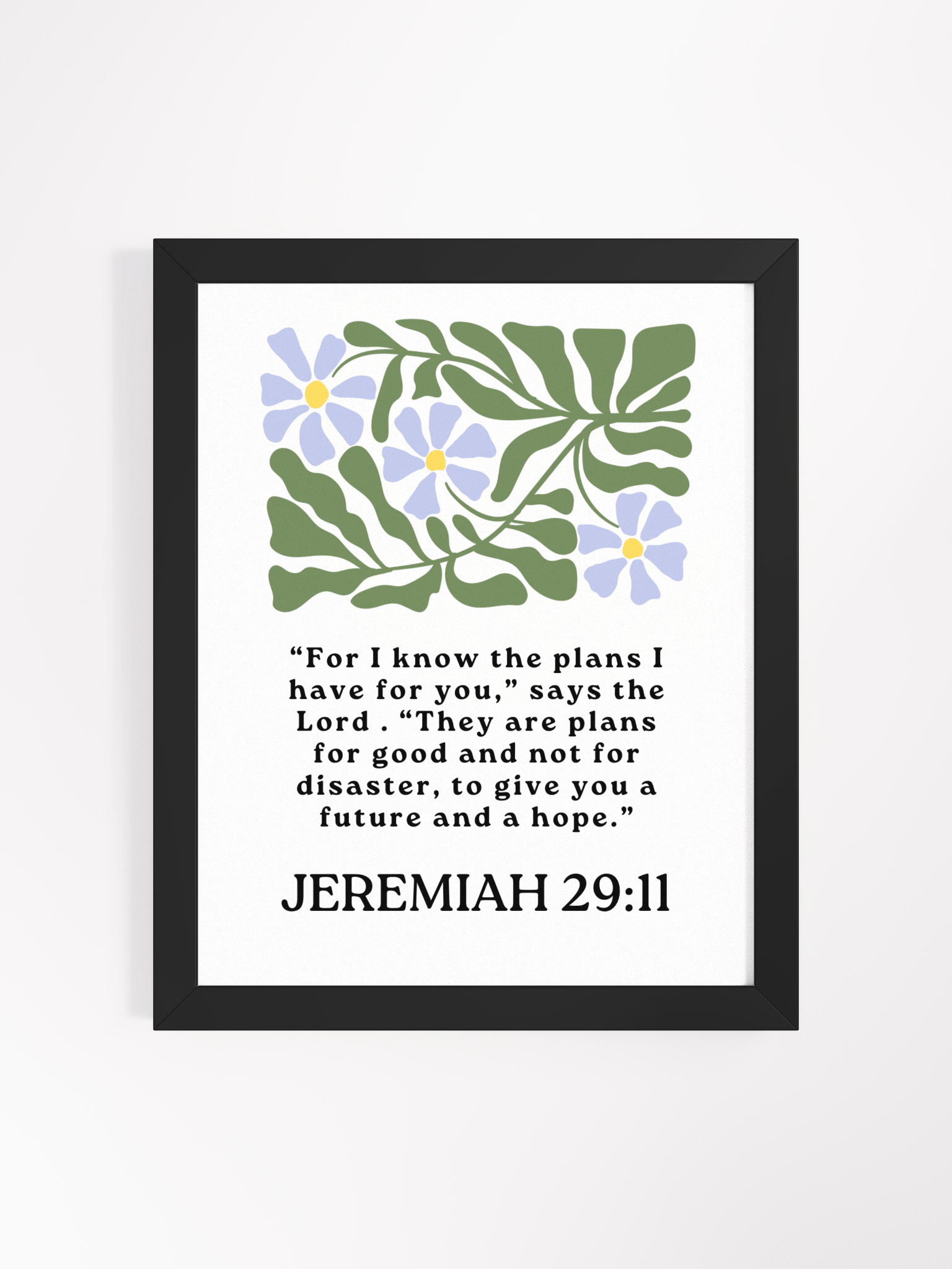 Jeremiah 29:11, Printable Poster product image (1)