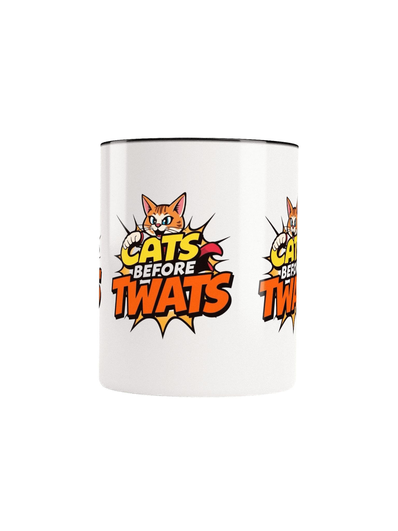 Mischievous Cat Ceramic Mug product image (61)