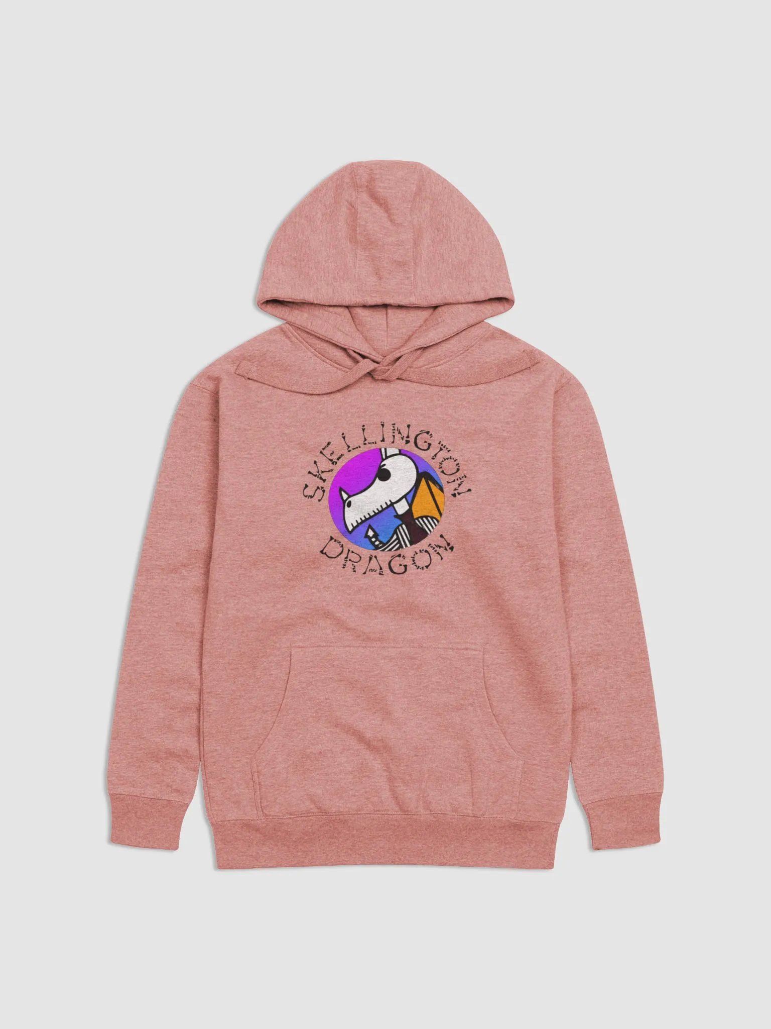Hoodie with black text (variety of hoodie colors available) product image (4)