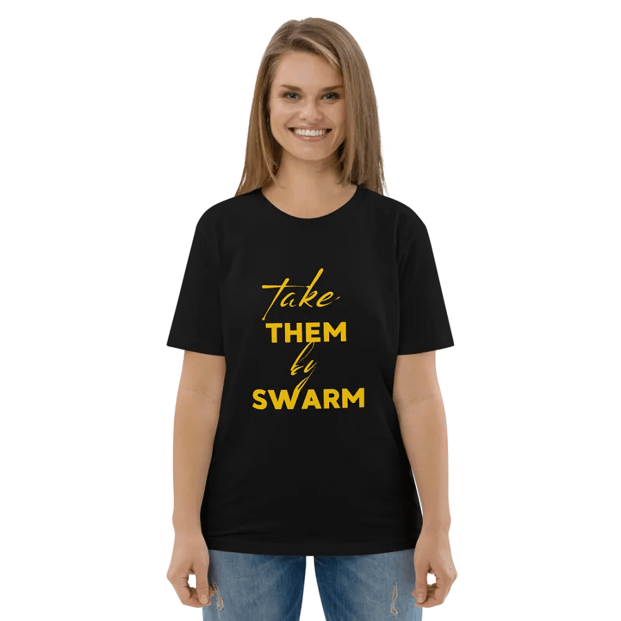 TAKE THEM BY SWARM tee - 100% cotton product image (10)