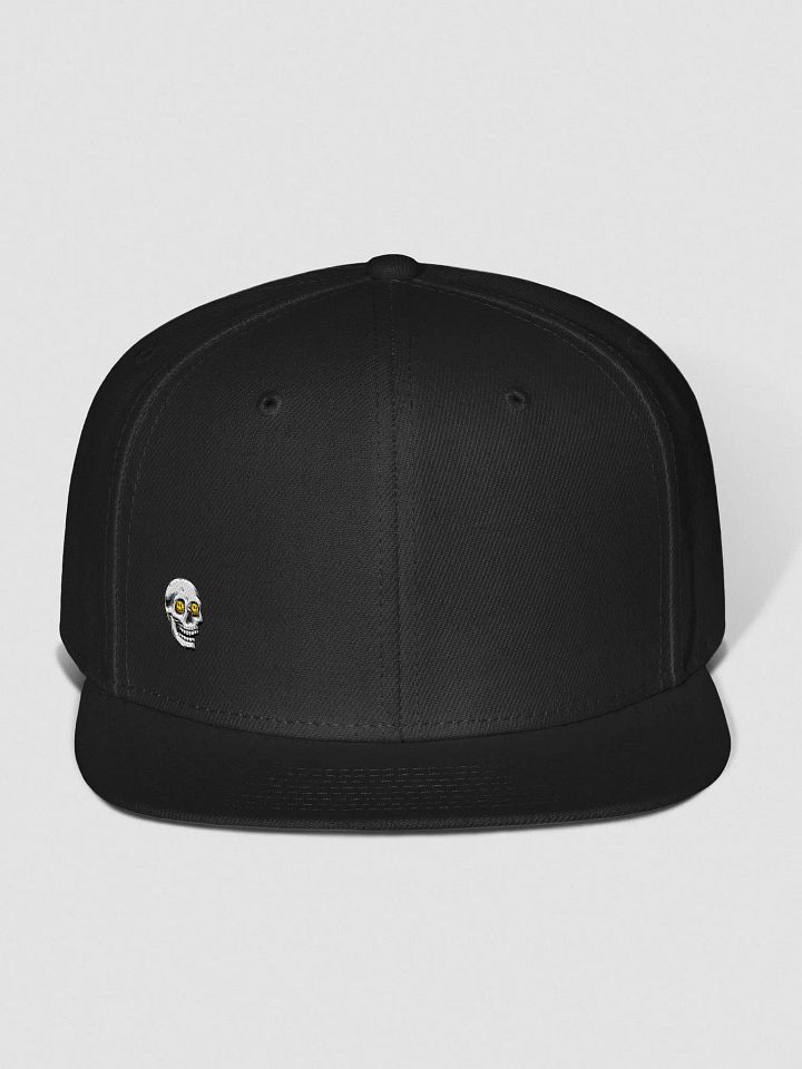 Smiley Skull Snapback Cap product image (1)