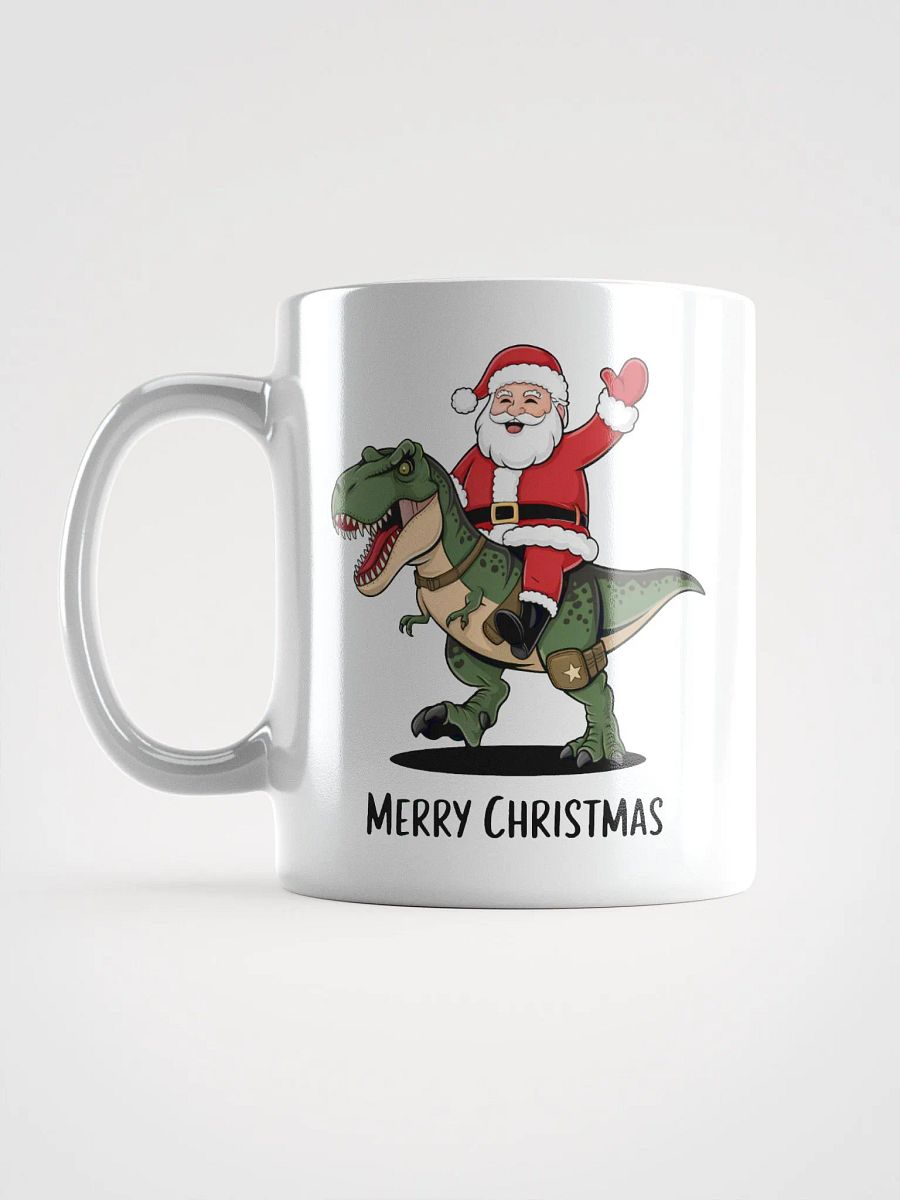 Santa on a Dino Mug product image (6)