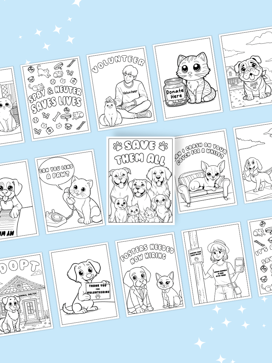 Animal Rescue Coloring Pages product image (3)