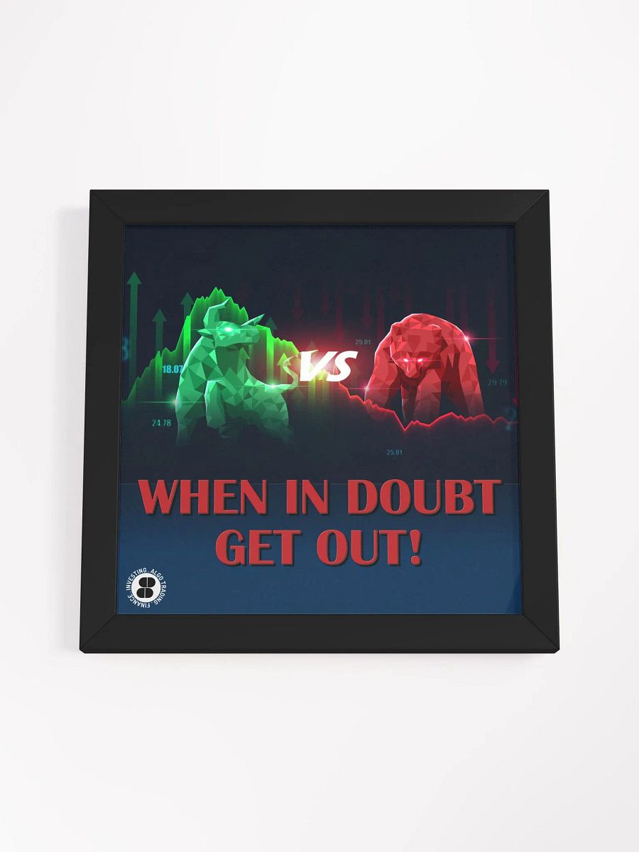 When in doubt get out poster product image (4)