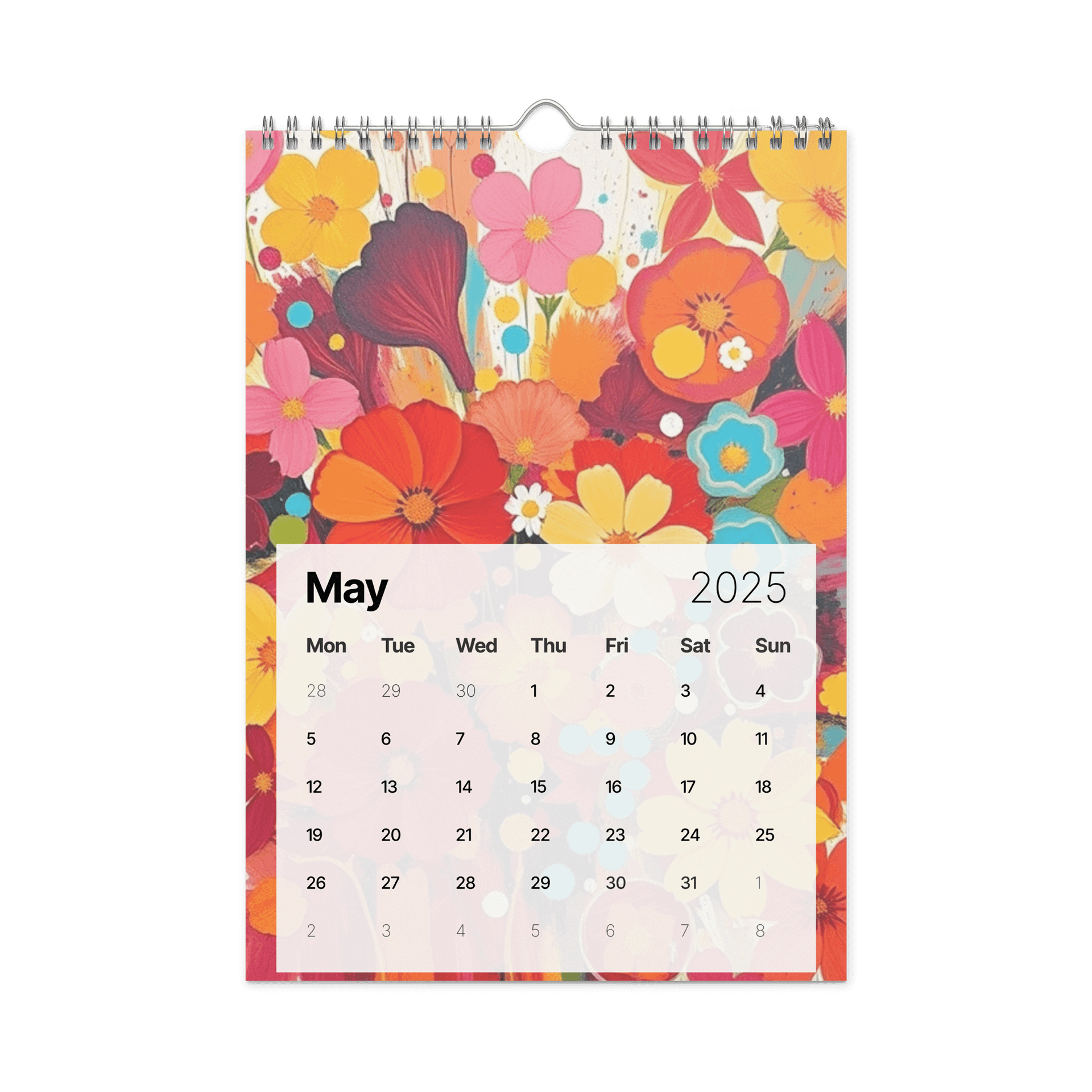 ART ABSTRACT WALL CALENDAR 2026 product image (10)