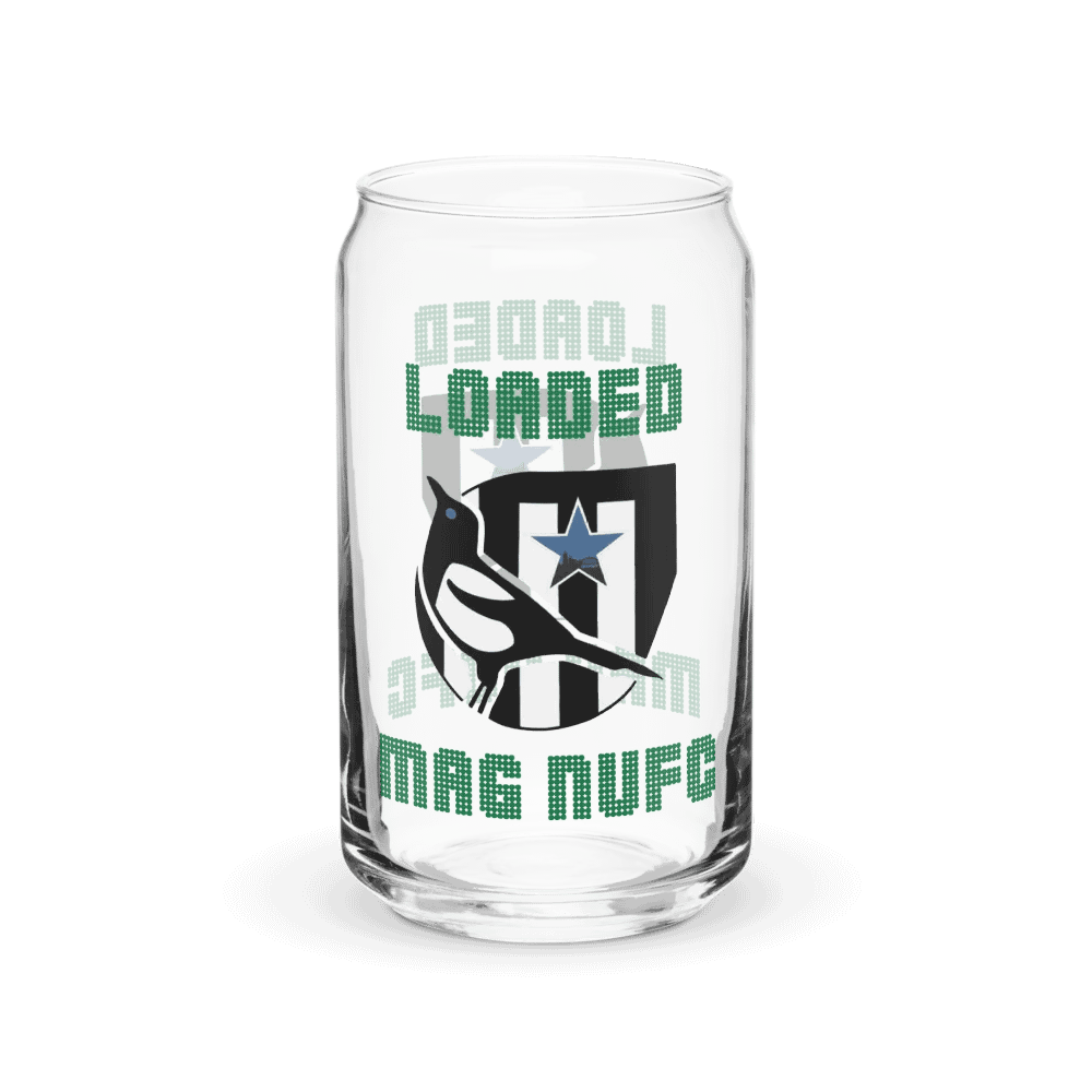 Loaded Mag NUFC #CANS Shaped Glassware Set product image (9)