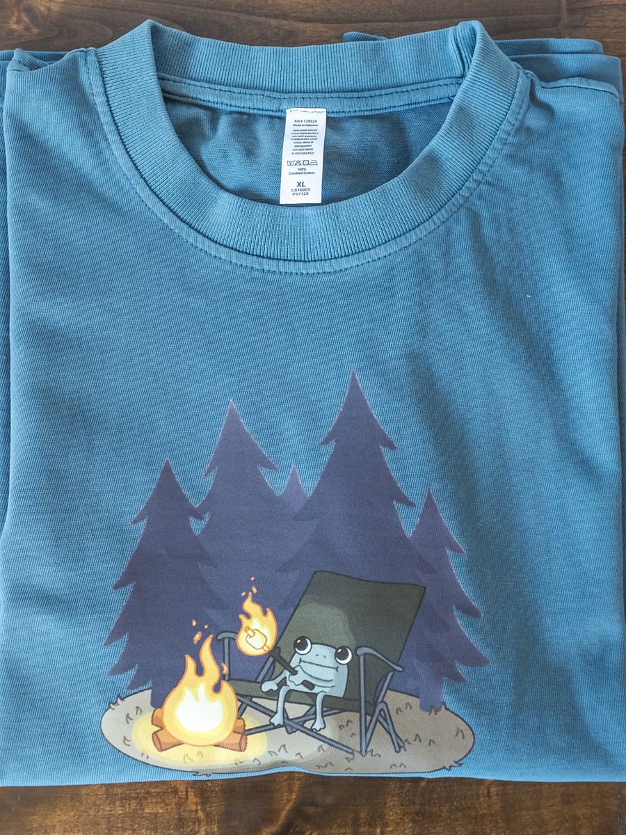 Frog Roasting Marshmallow Tee product image (1)