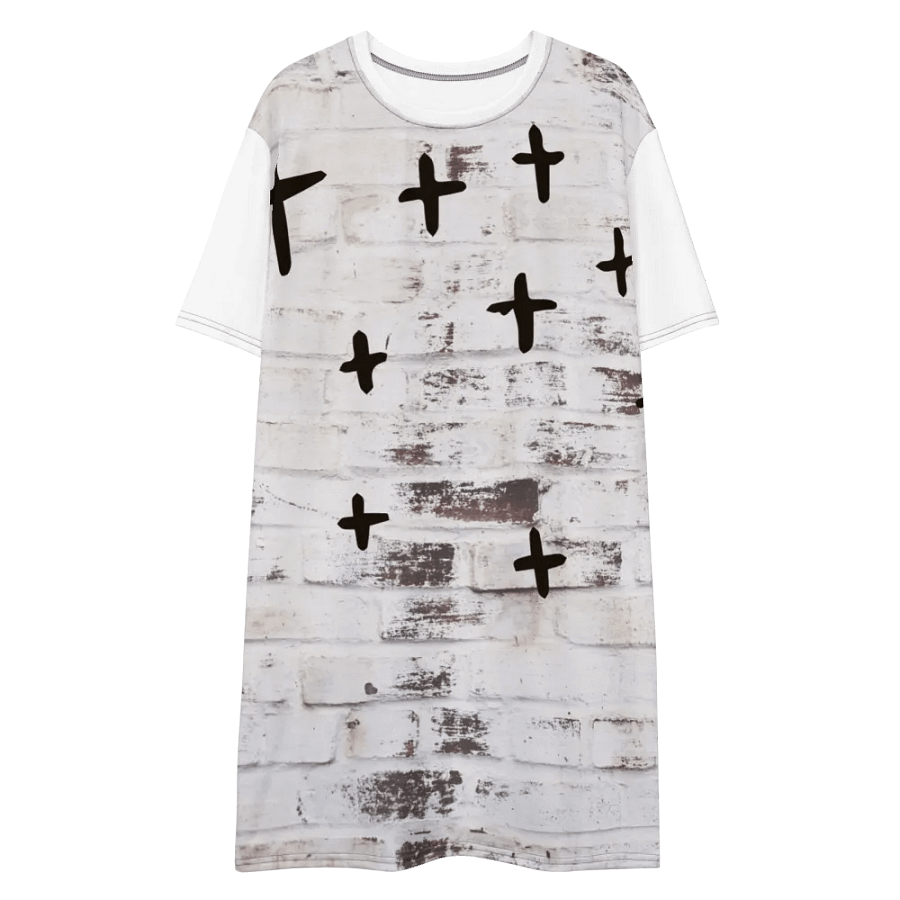 I see jesus sitted on the thrown T-shirts dress product image (6)