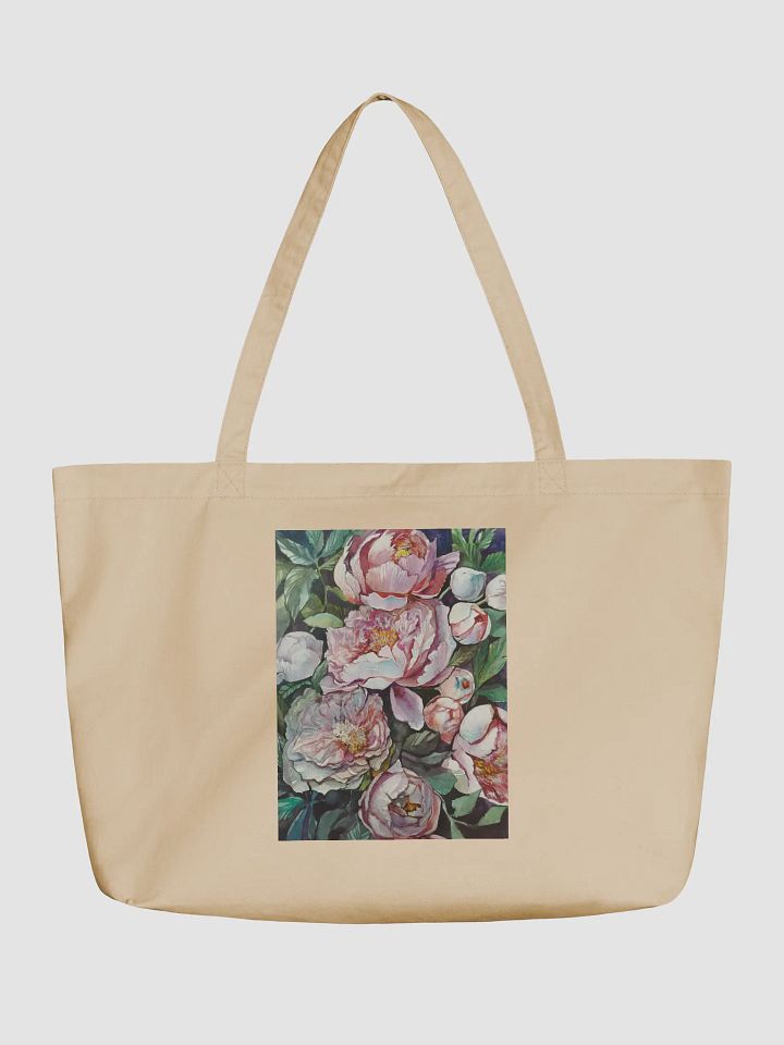 Peonies Garden - Organic Cotton Tote product image (1)