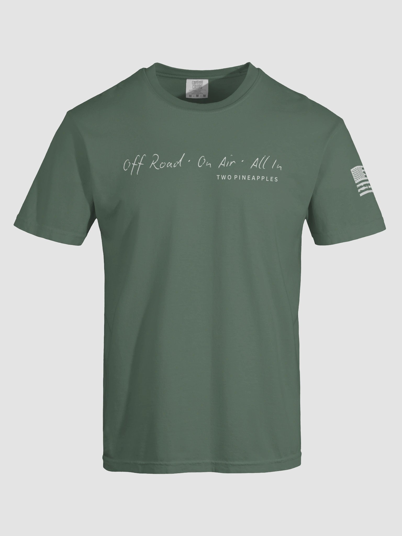 "Off Road • On Air • All In" Relaxed Fit T-Shirt - American Spirit Label product image (7)
