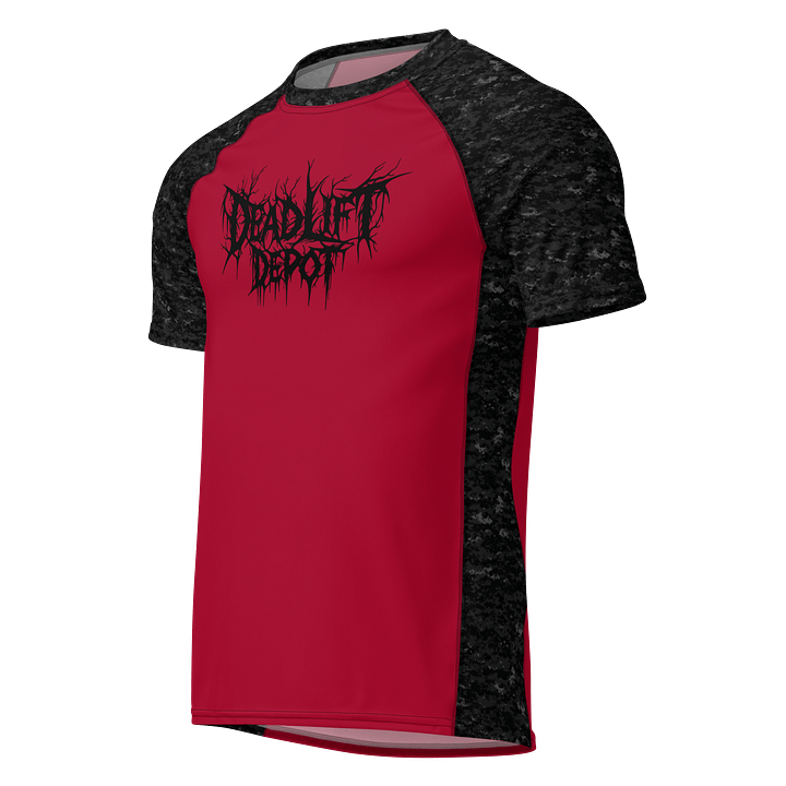 Black Camo Hybrid Compression Tee product image (1)