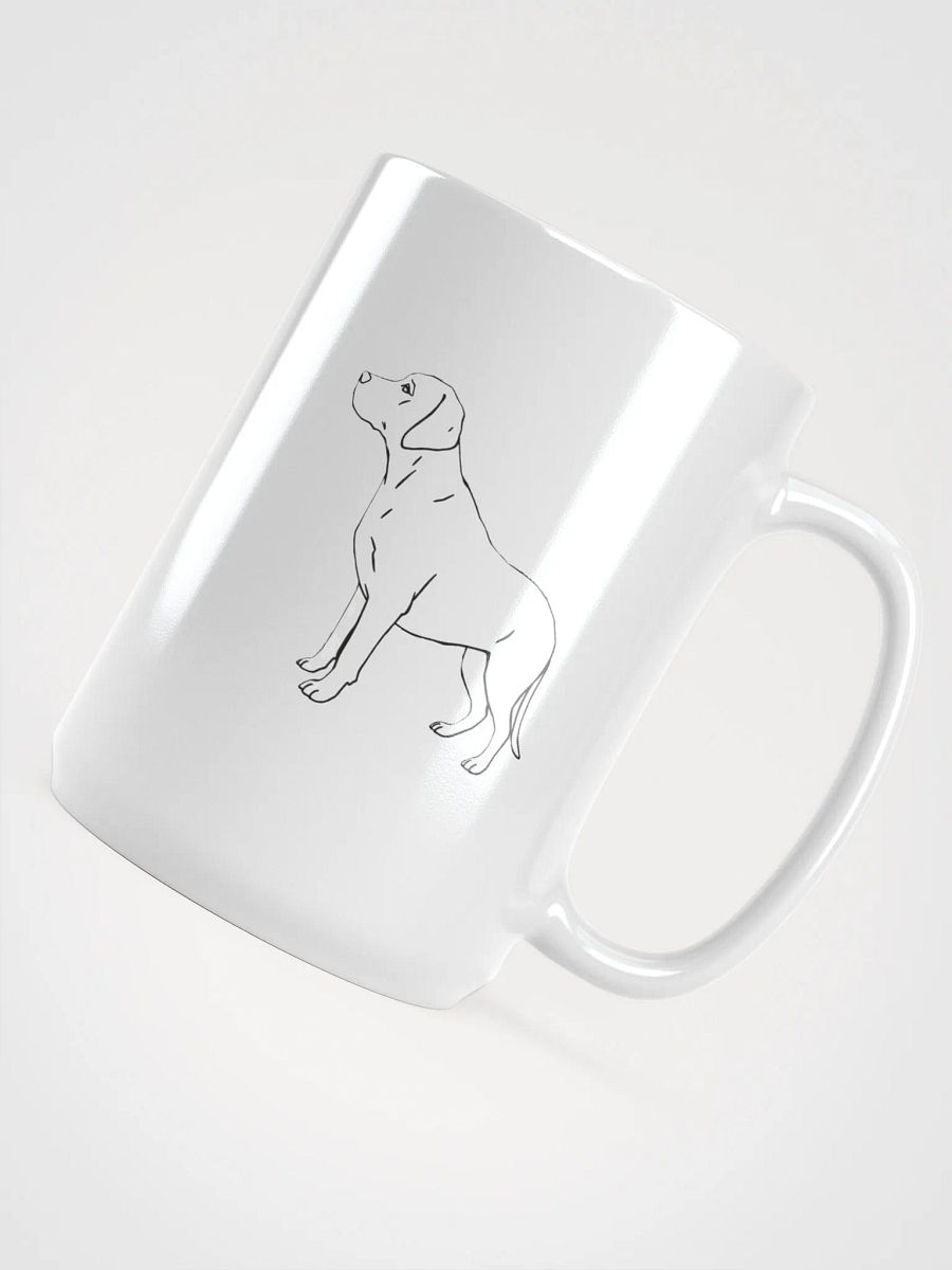 Dog Line Art White Mug product image (5)