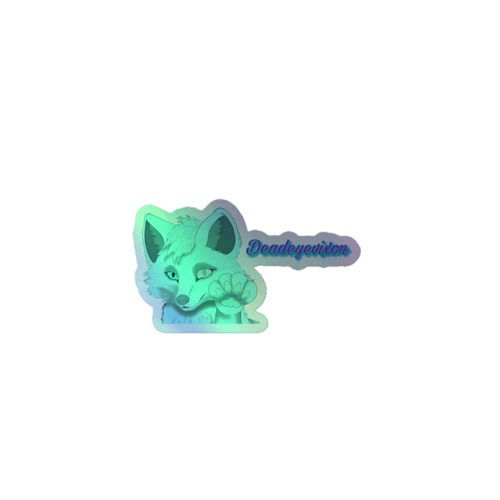 Holographic Deadeyevixon sticker product image (1)