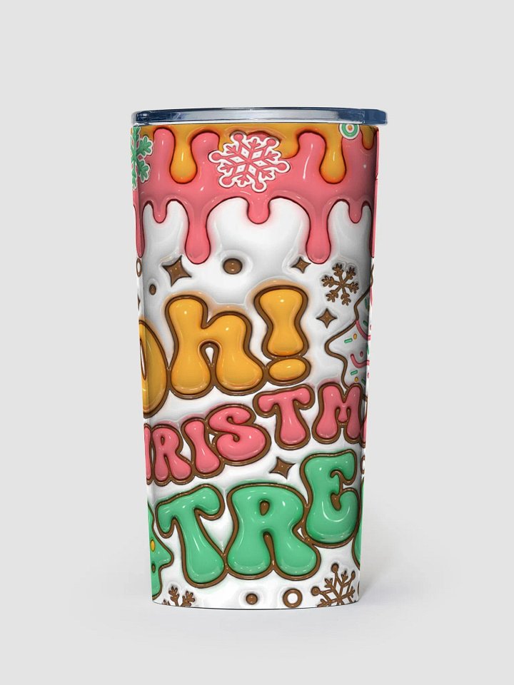 Oh Christmas Tree Stainless Steel Tumbler product image (1)