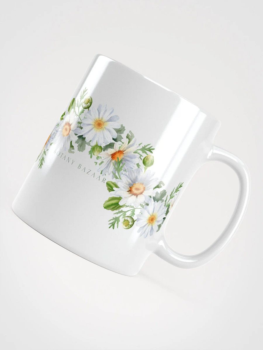 Daisy White Ceramic Mug product image (7)