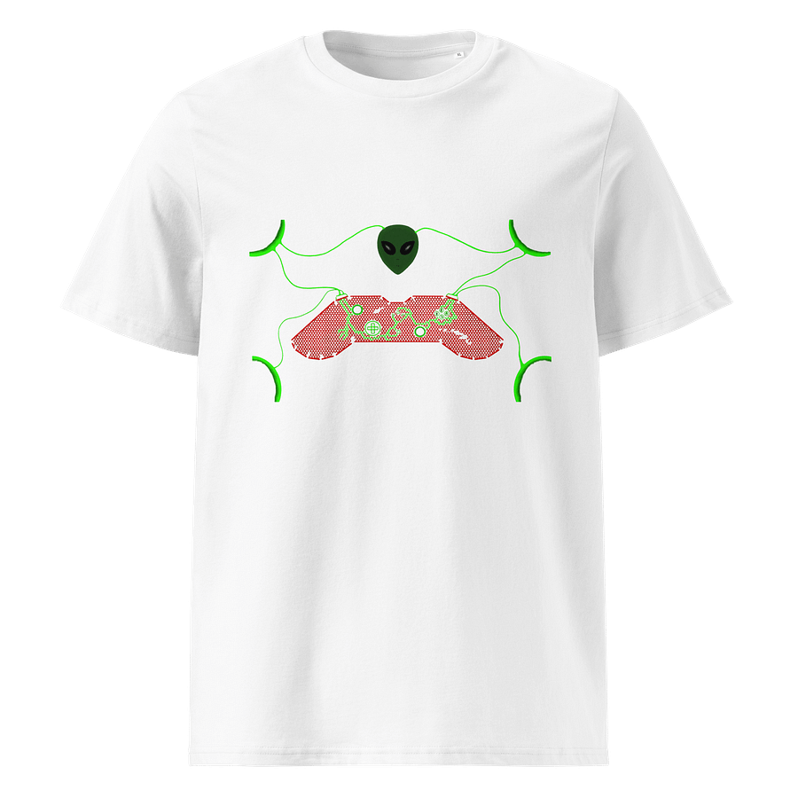 Techno-Alien Connection Organic Cotton Tee product image (1)