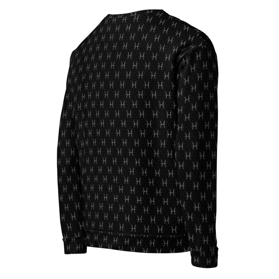 Pisces, Guided by the Stars, Black Sweatshirt product image (5)