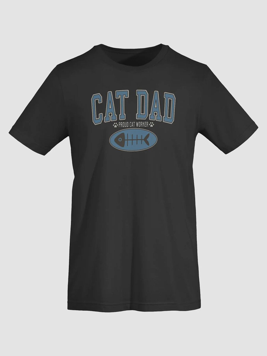 Cat Dad the Proud Cat Worker Unisex T-shirt product image (3)