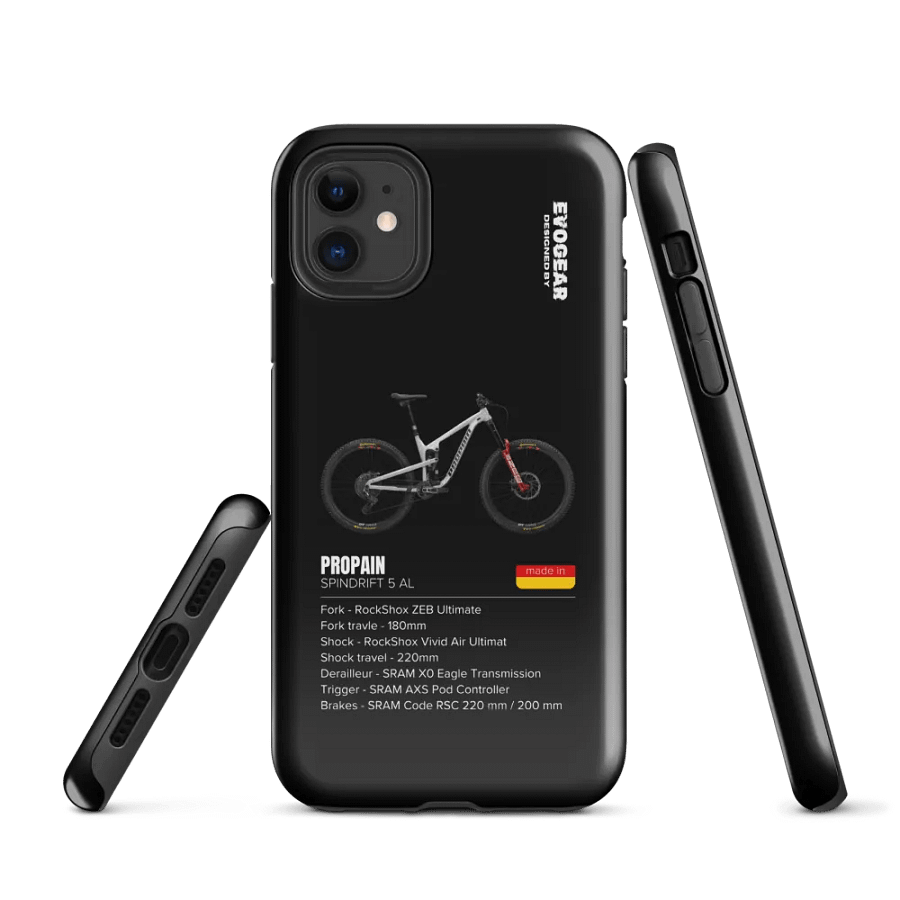 Black Spindrift 5 AL iPhone Case product image (1)