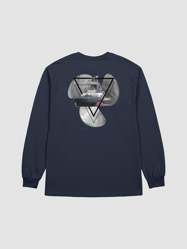 Three blade prop triangle Athena tug Long Sleeve Tee product image (1)