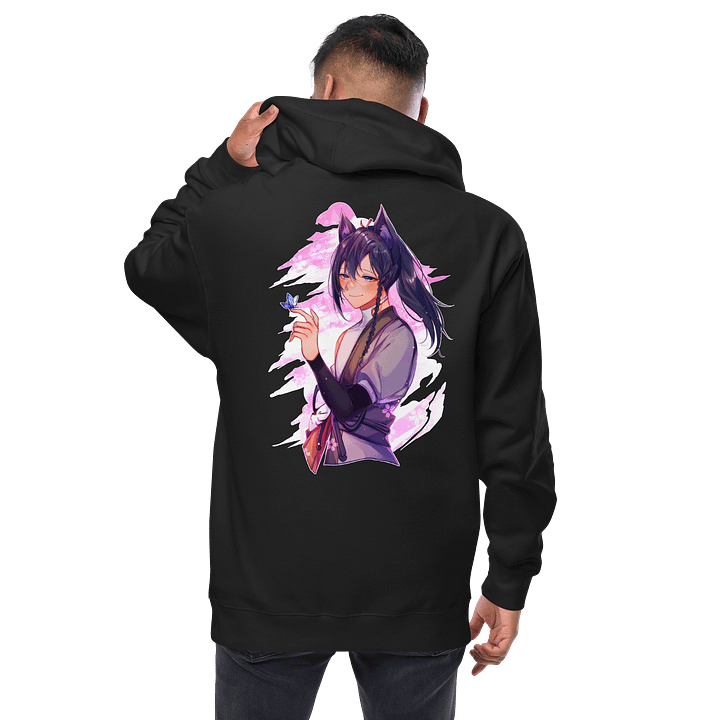 Fleece Zip Up Hoodie - Embroidered | Dark Logo product image (14)
