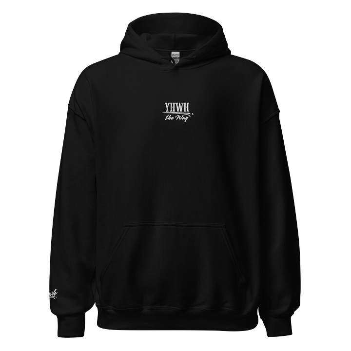 YHWH "John 3:16" Classic embroidered hoodie product image (2)