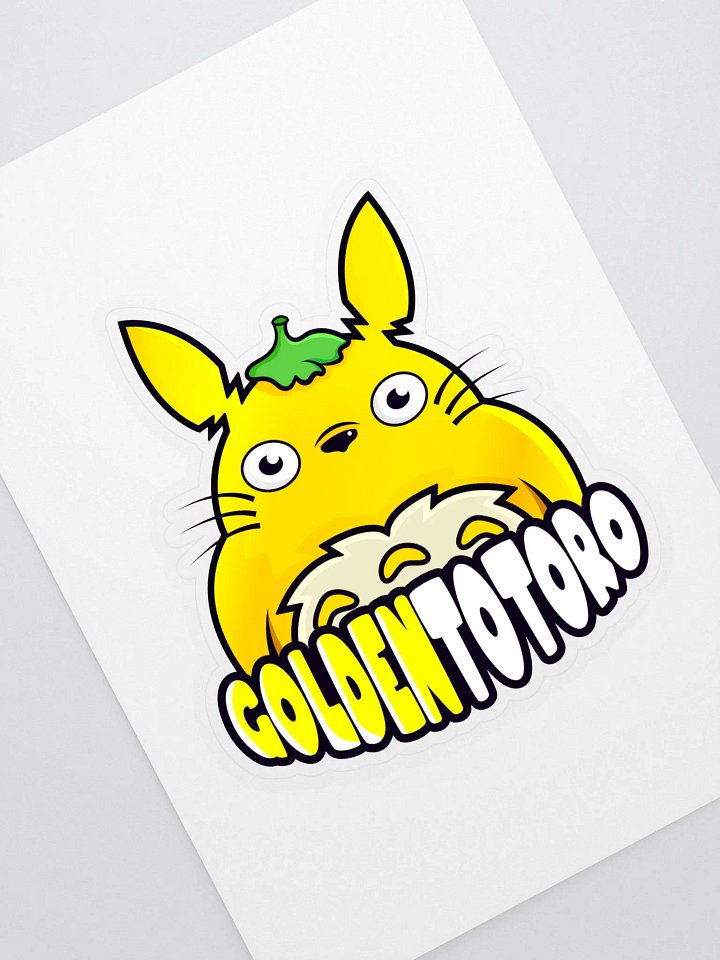 GoldenTotoro Sticker (No Outline) product image (2)