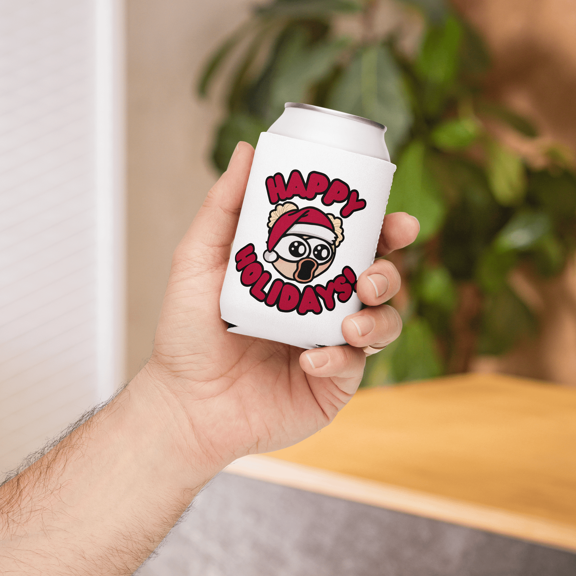 Happy Holidays Poggers Cozie product image (5)