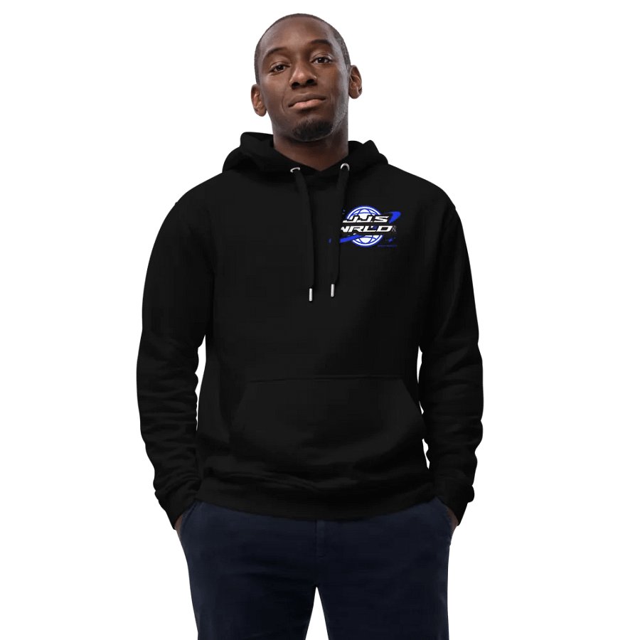 JJsWrld Hoodie Black and Blue!!! product image (8)