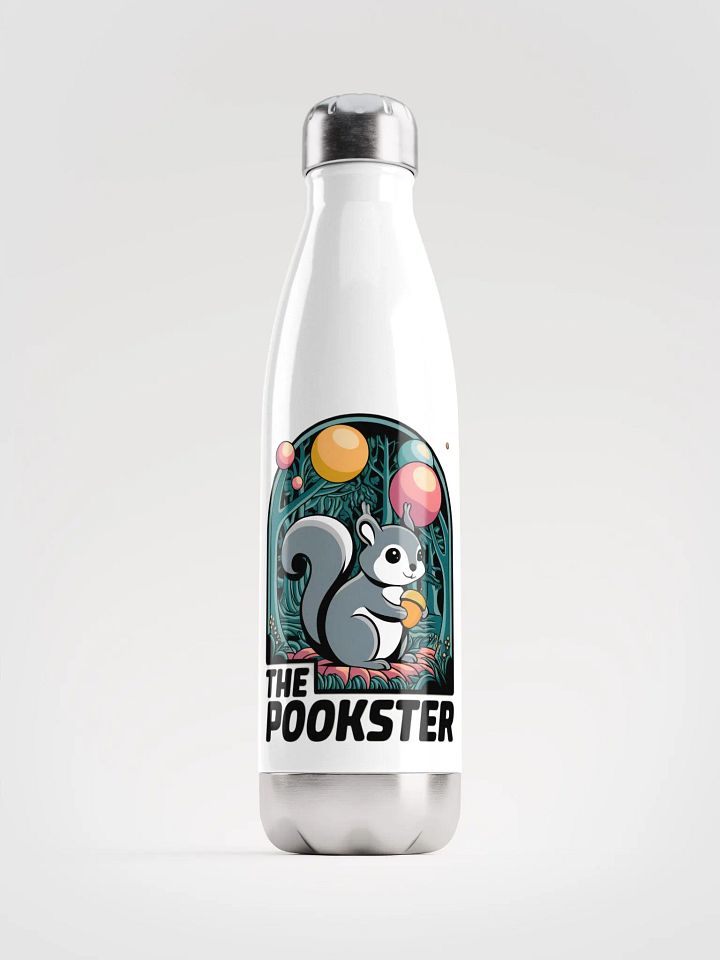 Pookster's Acorn Adventure Stainless Steel Water Bottle product image (1)