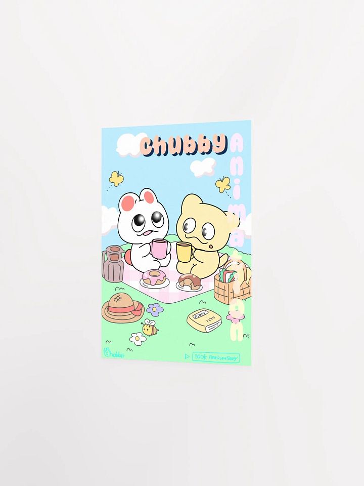 [Poster] Chubby Animation 100K subs tnx! product image (2)