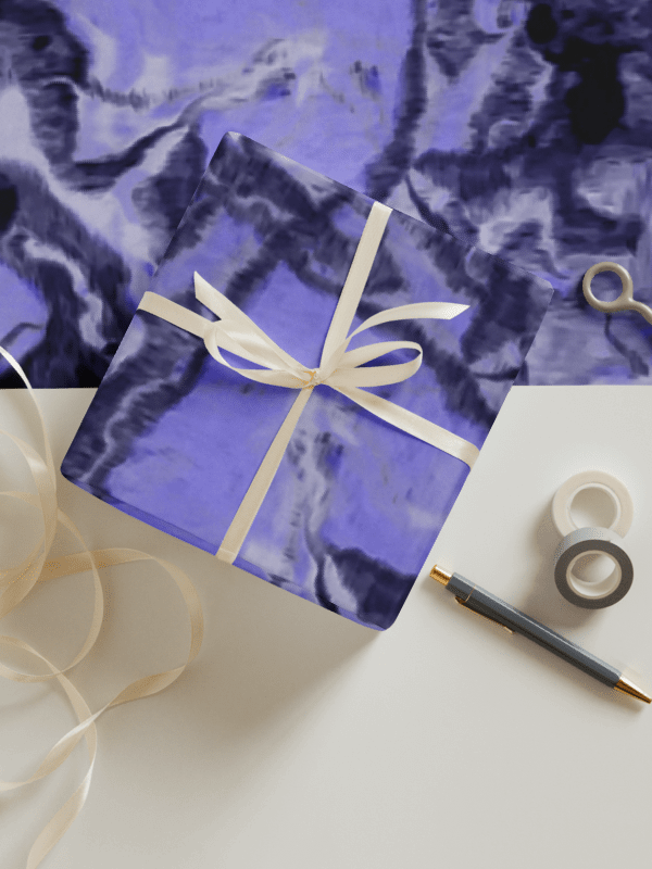 Purple Fluid Art Paper Sheets product image (4)