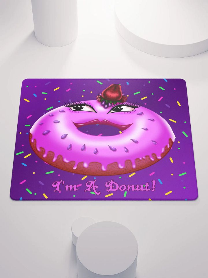 I'm A Donut Girl Gaming Mousepad product image (1)