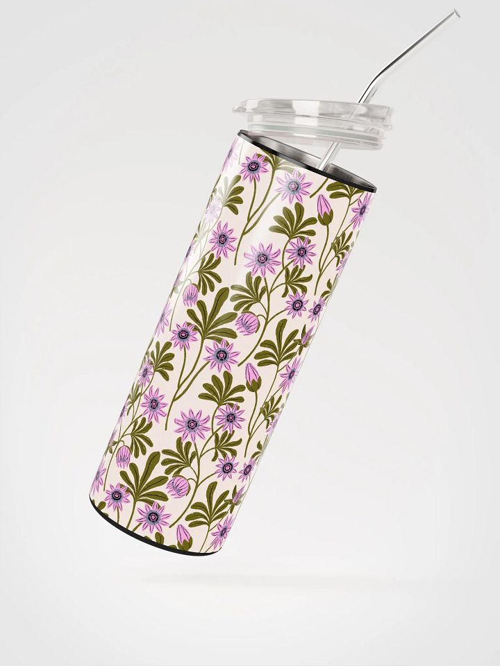 Passion Blooms - Pink and Green - Tumbler product image (2)