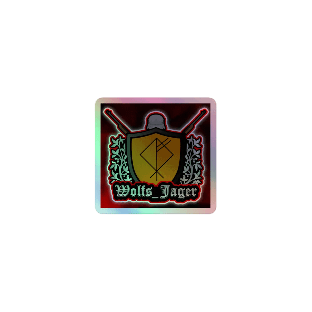 WolfsJager Recruit Holographic Sticker product image (1)