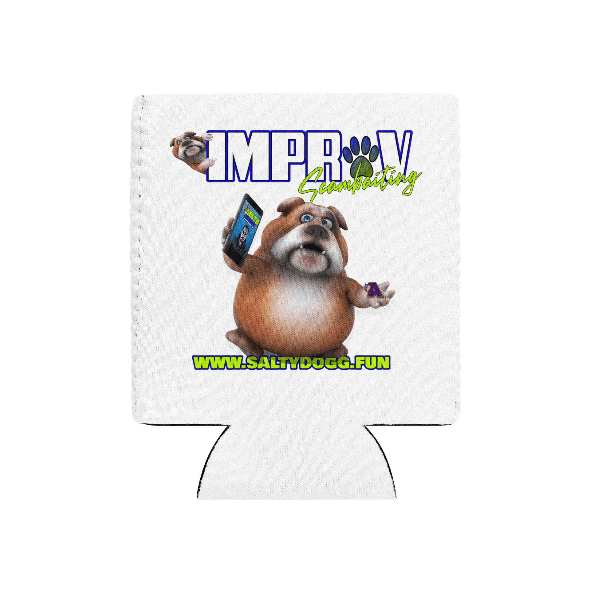 Salty Dogg / IMPROV Scambaiting Can Cooler product image (1)